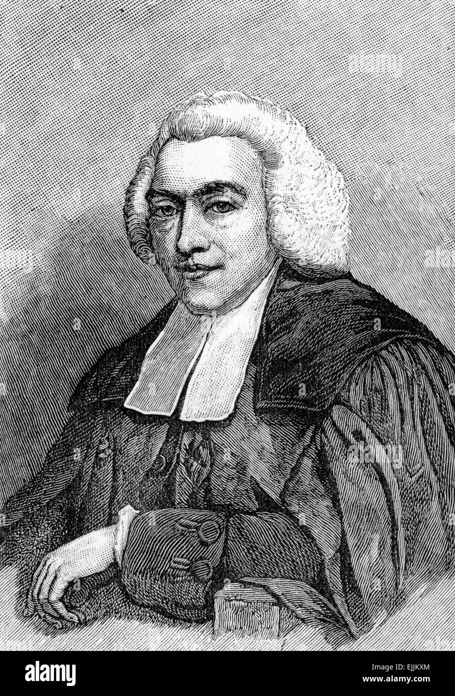 William Robertson (1721 - 1793) Scottish historian, minister in the Church of Scotland Stock Photo