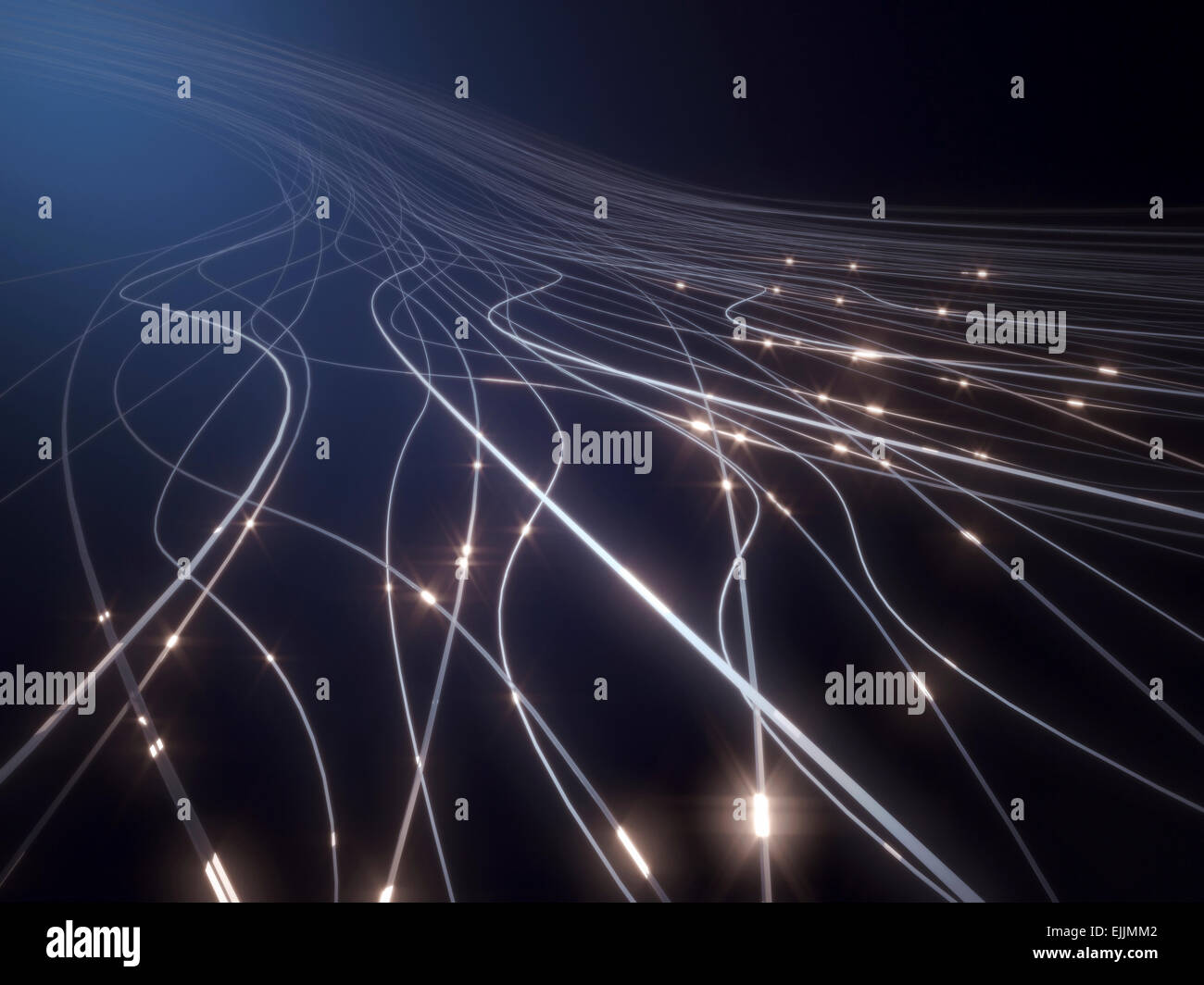Connections, conceptual illustration Stock Photo - Alamy