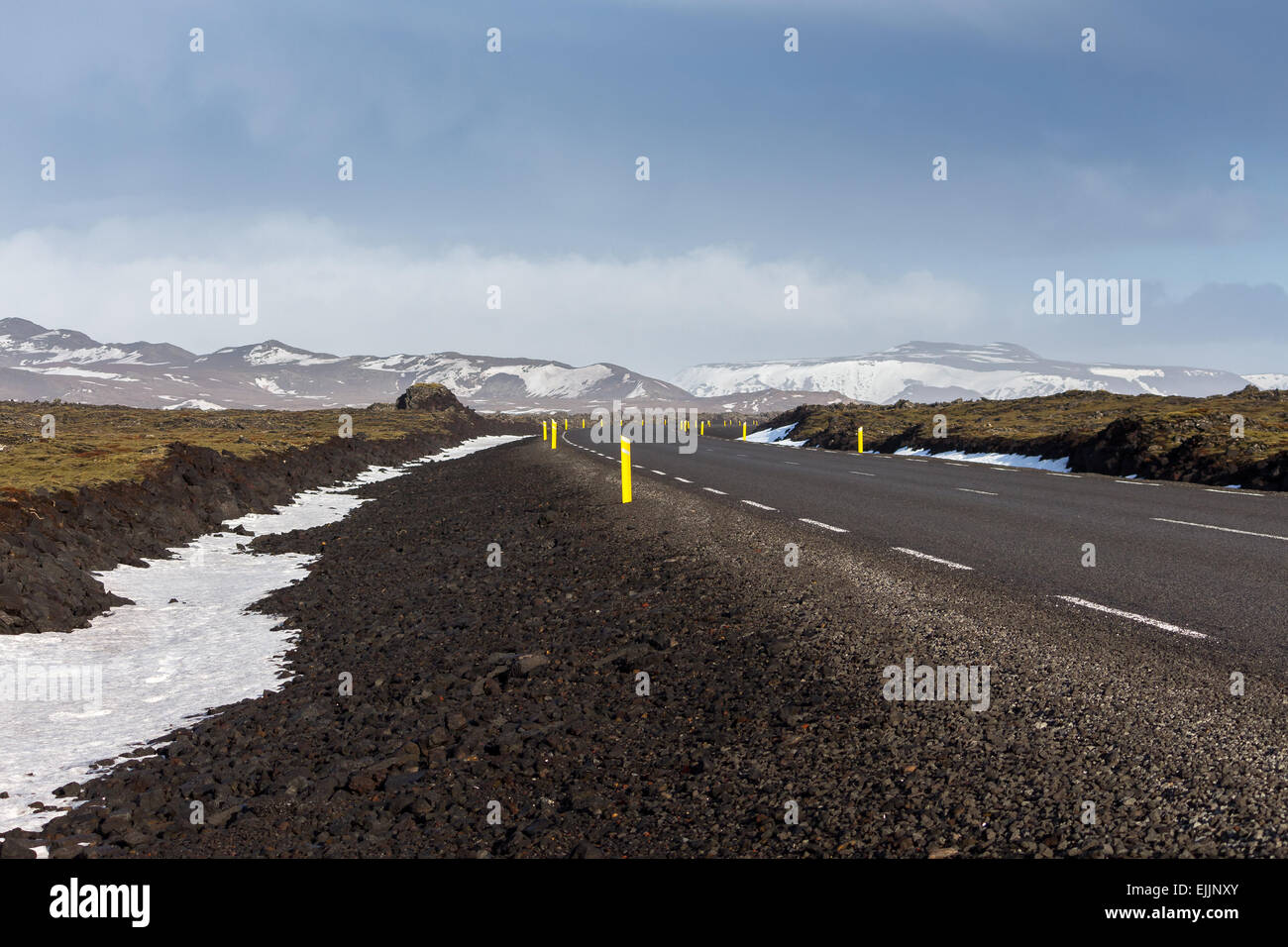 Icelandic motorway hi-res stock photography and images - Alamy