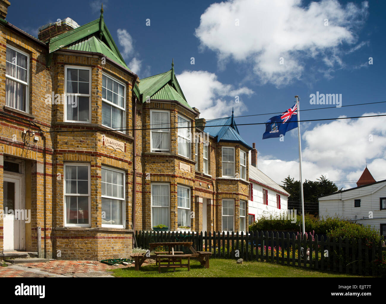 South Atlantic, Falklands, Port Stanley, Ross Road, Jubilee Terrace