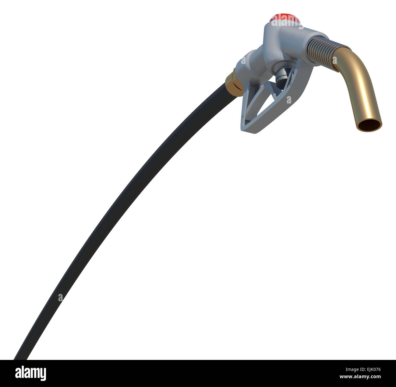 Gas hose nozzle. Bottom view. Isolated Stock Photo Alamy