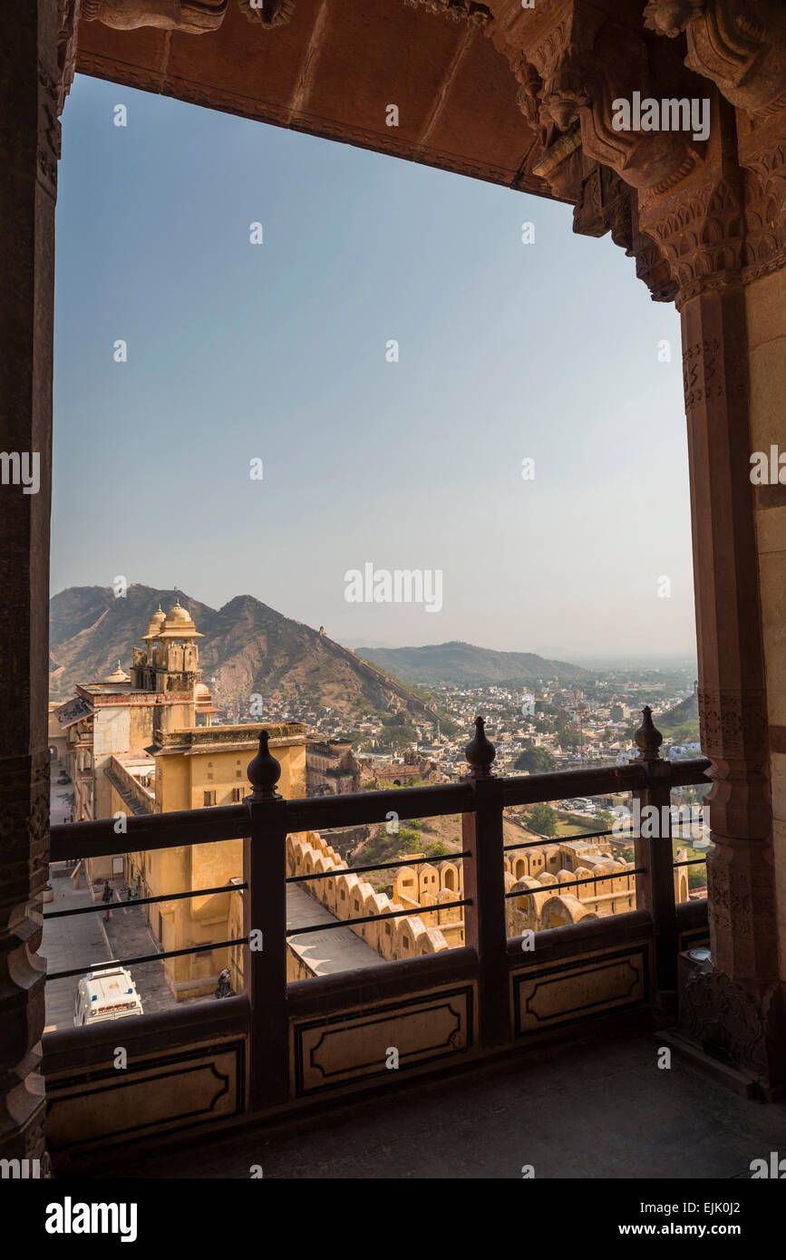 Amber fort india interior hi-res stock photography and images - Alamy