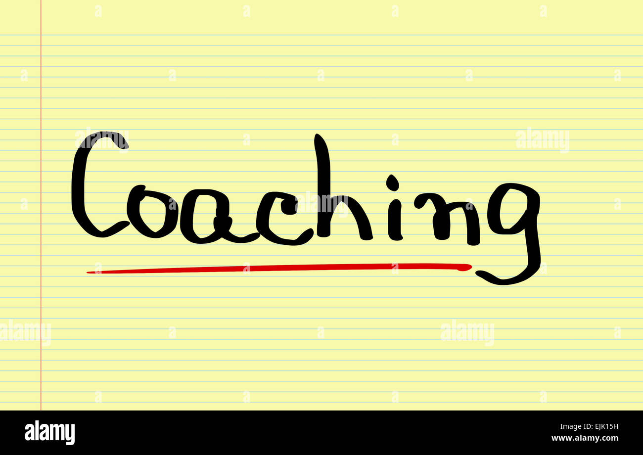 Coaching Concept Stock Photo