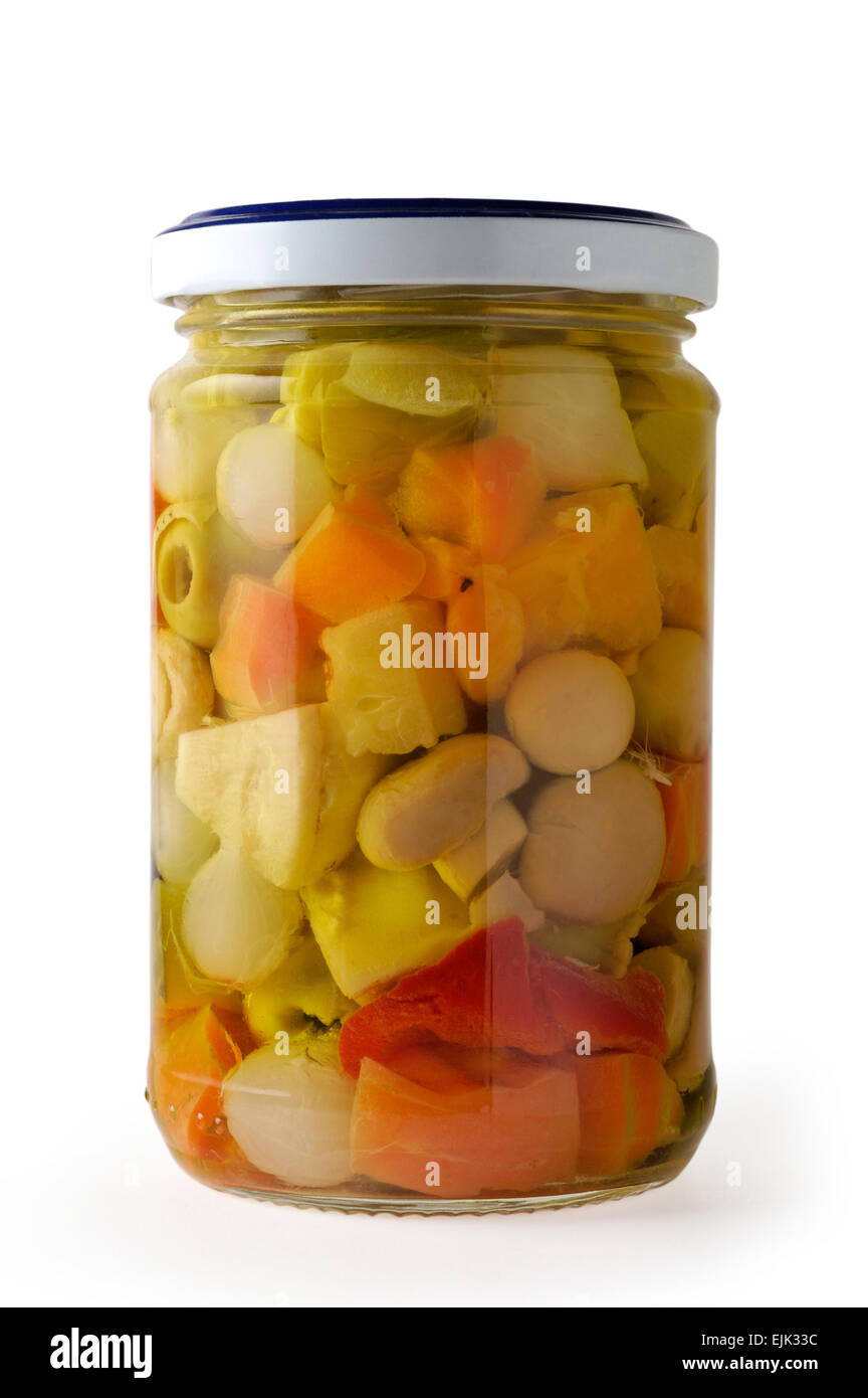 Mushroom glass jar food hi-res stock photography and images - Alamy