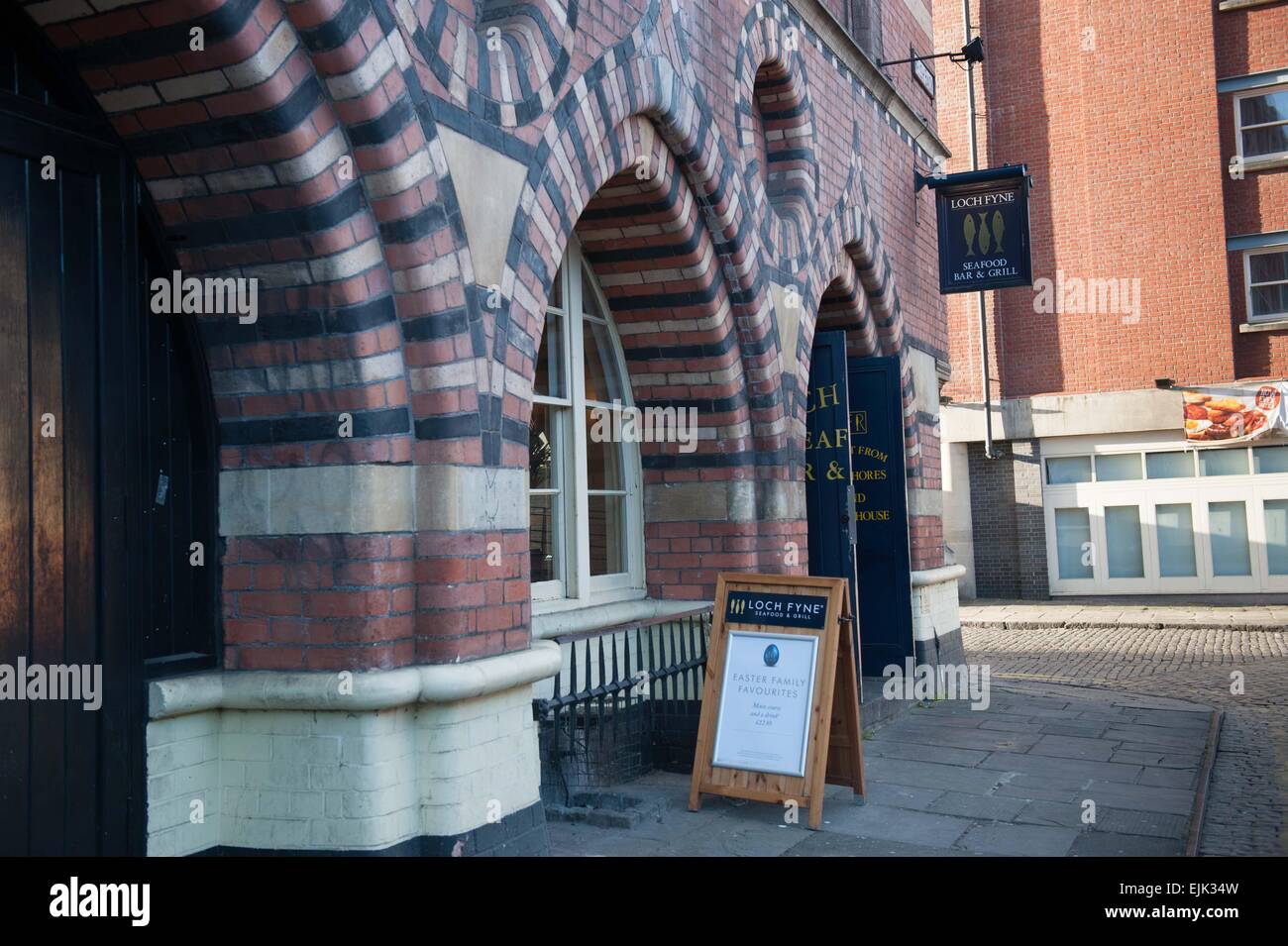 Bristol city centre architecture buildings and streetscapes Stock Photo