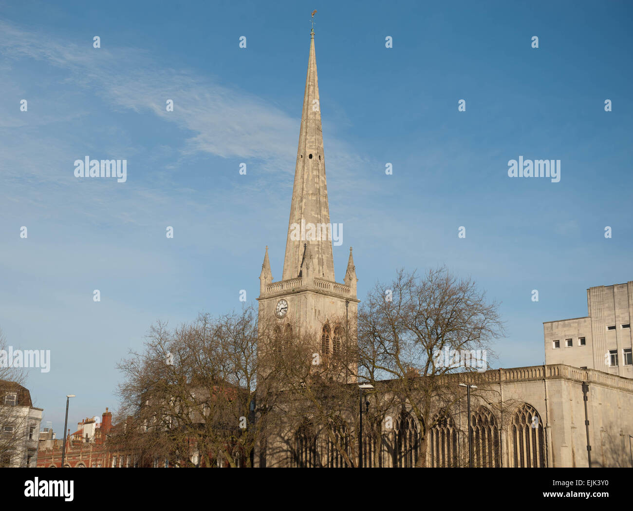 St Nicholas Church, Bristol city centre, landmark building with unique