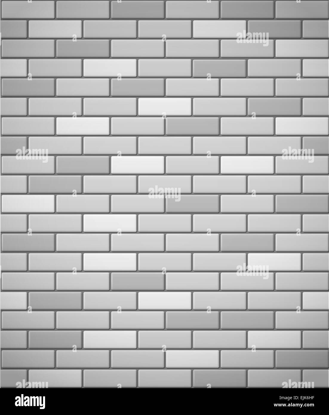 wall of white brick seamless background illustration Stock Photo - Alamy
