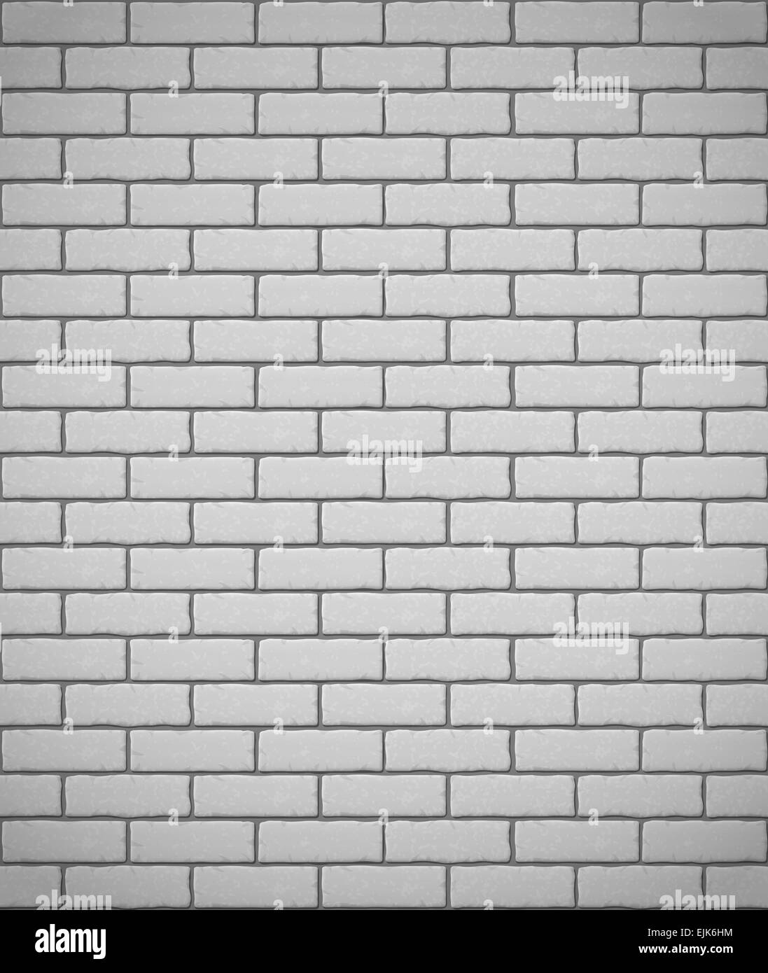 wall of white brick seamless background illustration Stock Photo - Alamy