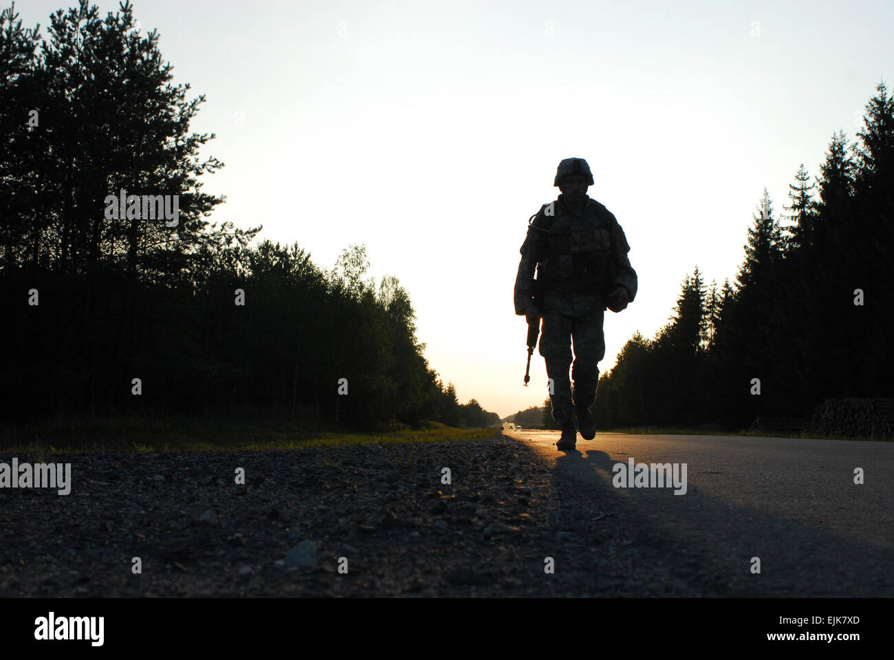 U S Army Cpl Mihai Mocanu Of Bravo Company 2nd Battalion 6th 