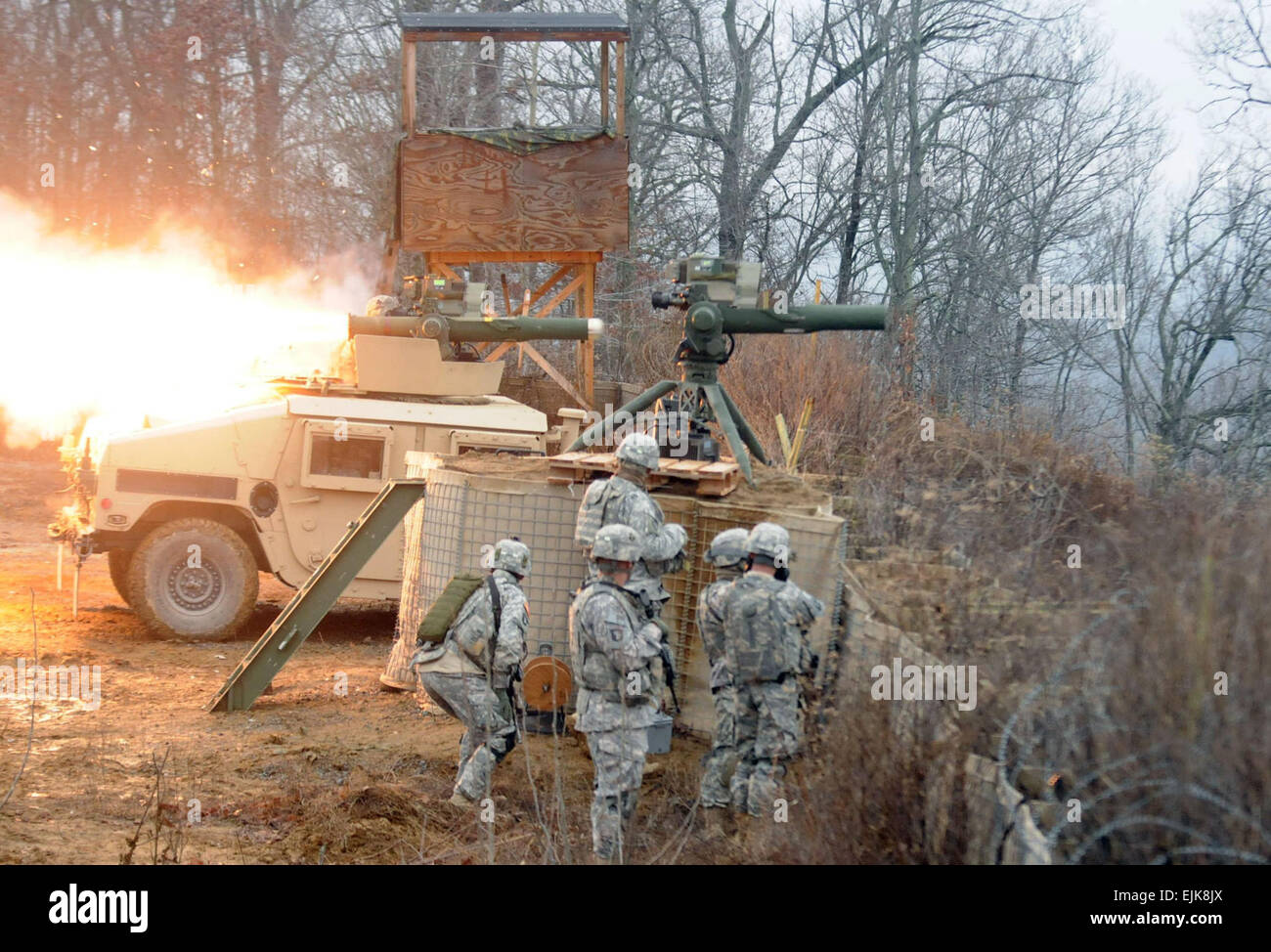 Pvt. 1st Class Collin R. Hoffmeyer, a gunner with Troop A, 1st Squadron