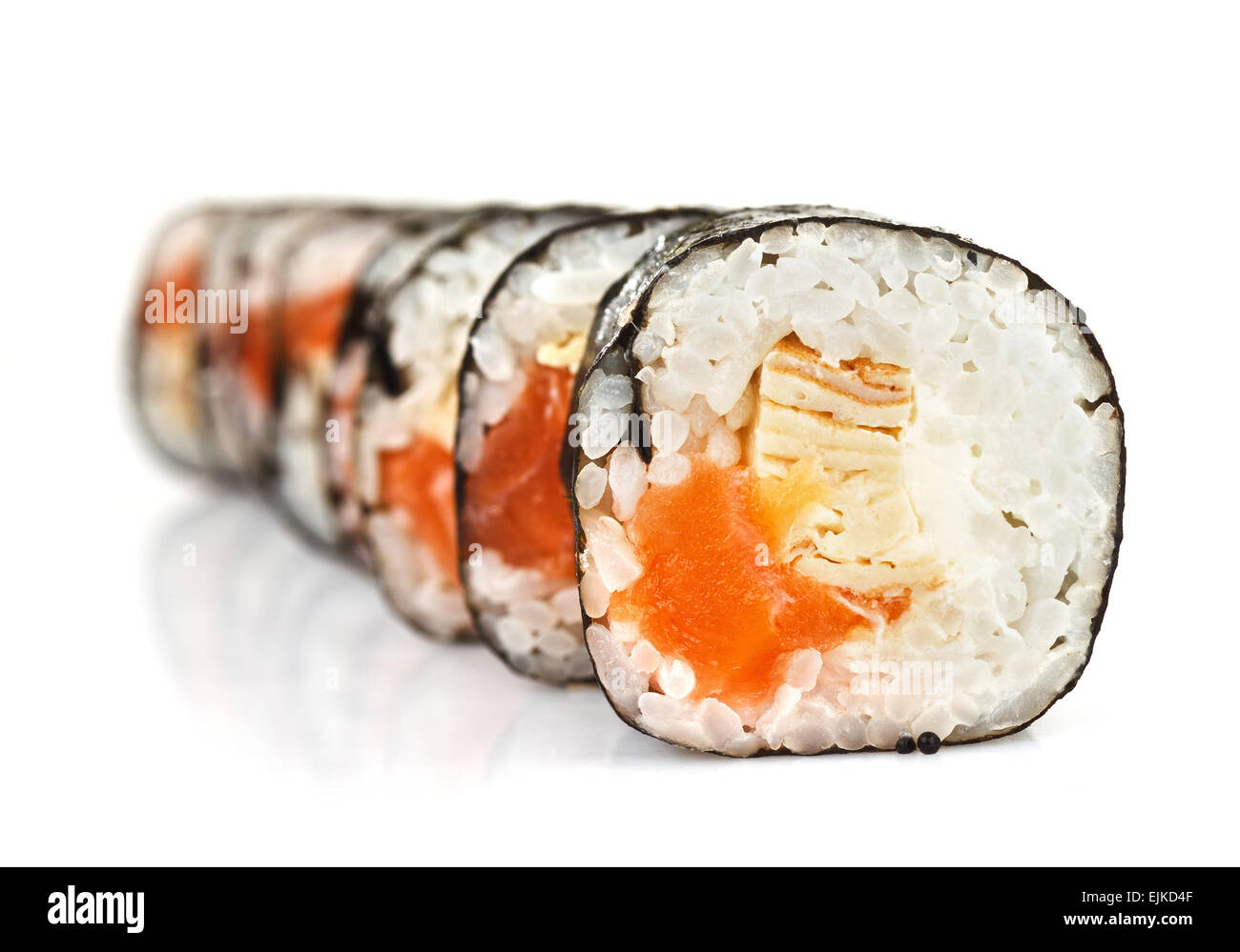 fresh japanese sushi Stock Photo