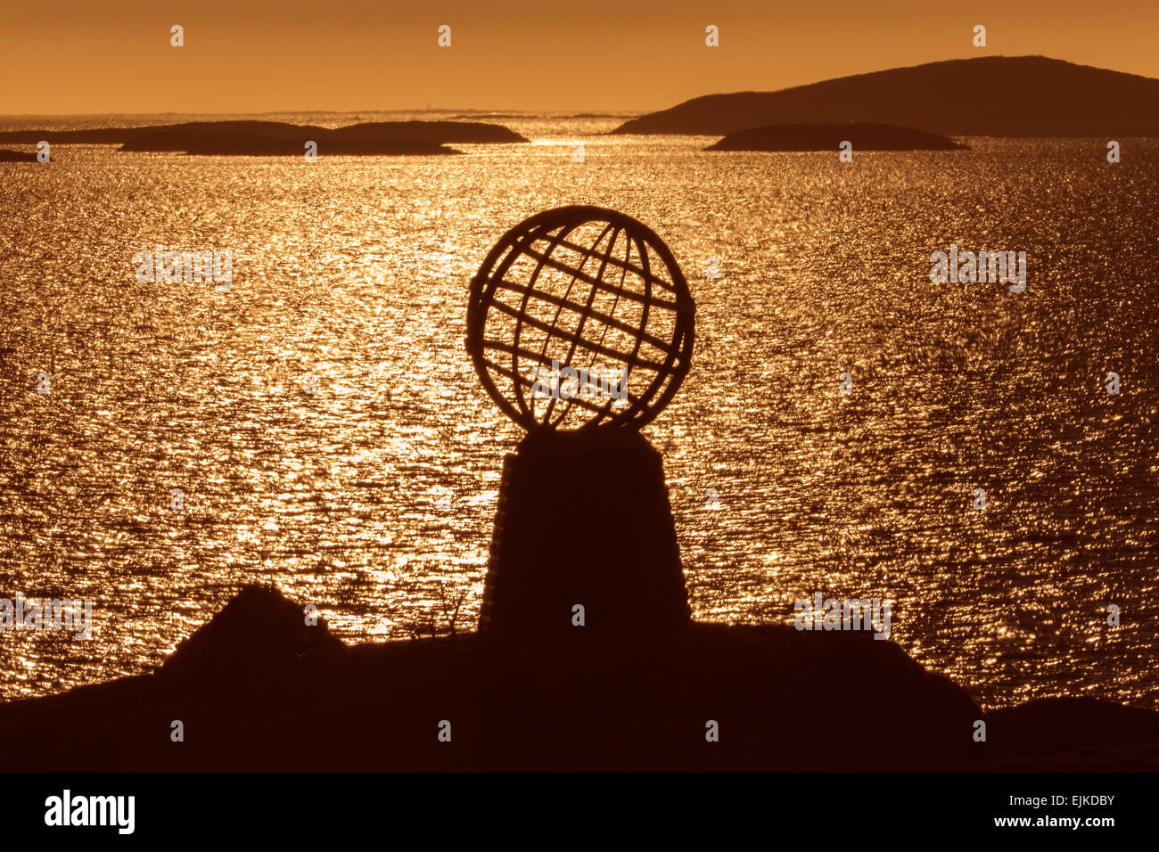 Norway Nordland, Vikingen island, Arctic Circle Globe Stock Photo