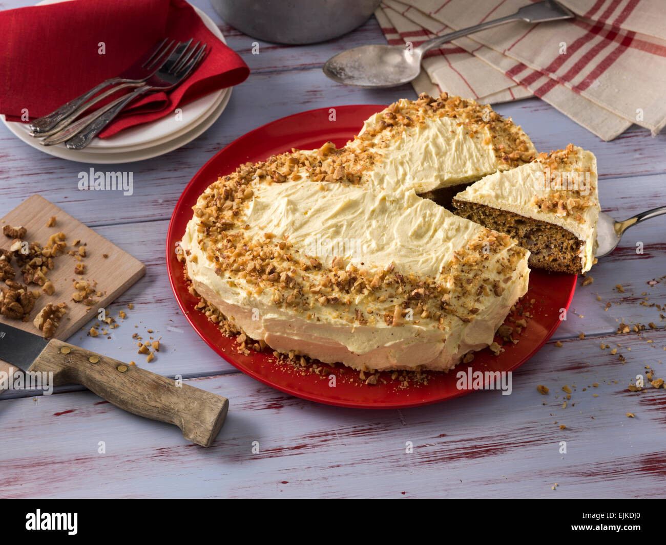 Passion cake Stock Photo