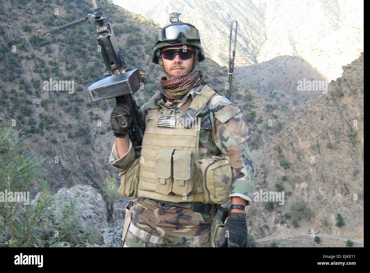 A personal photo of Staff Sgt. Robert J. Miller. Miller was posthumously  awarded the Medal of Honor on Oct. 6 for his heroism and valor while  serving in Afghanistan in January of