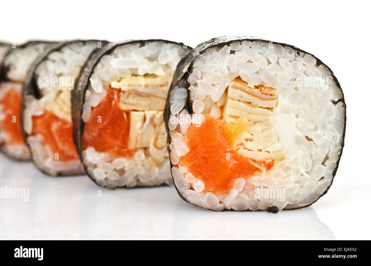 fresh japanese sushi Stock Photo