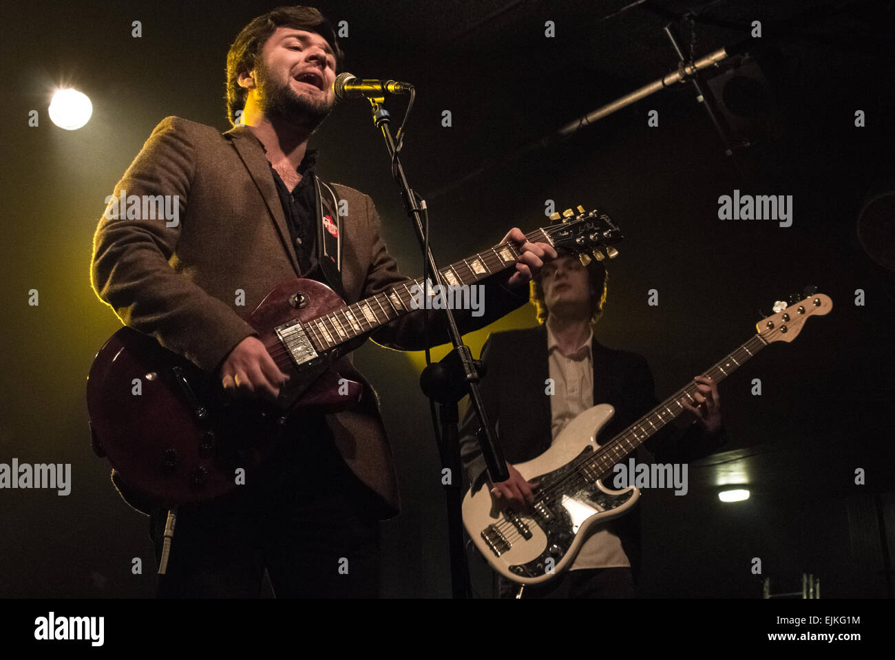 Male guitarist bassist in band hires stock photography and images Alamy