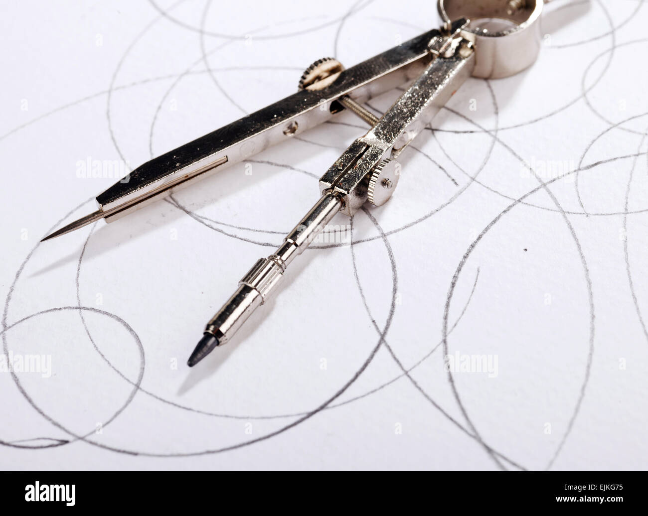 Drawing compass abstract hires stock photography and images Alamy