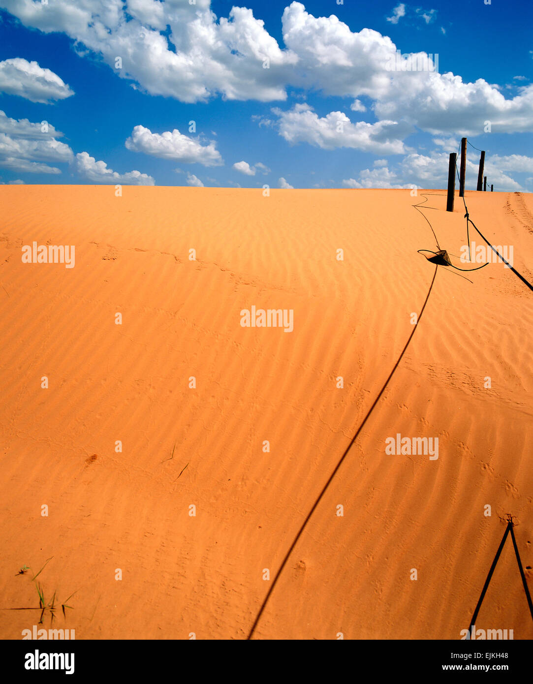 Sand dunes in Little Sahara SP, Waynoka, OK Stock Photo Alamy