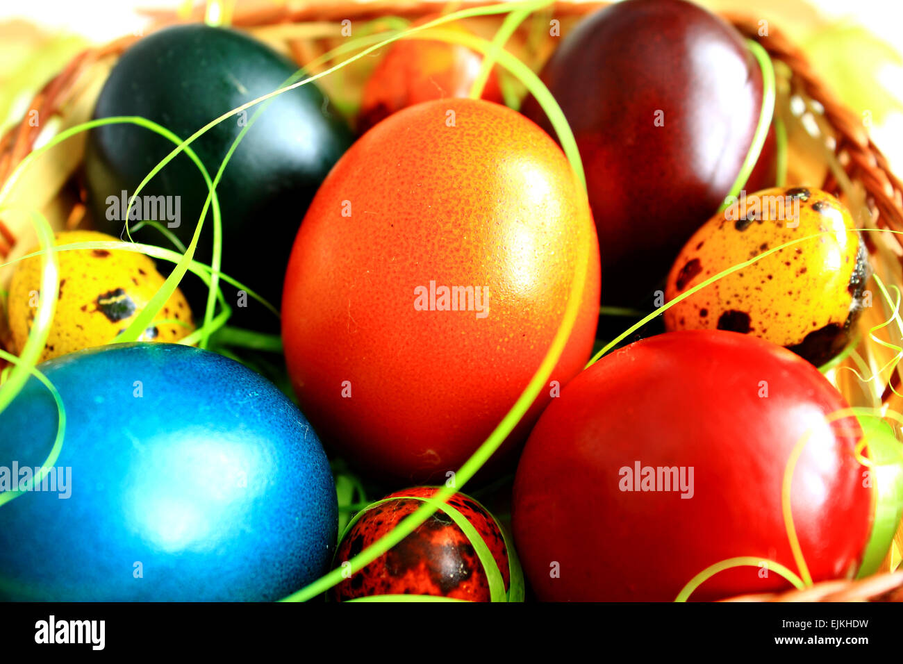 Colorful Easter Eggs Stock Photo Alamy colorful-easter-eggs-stock-photo-alamy