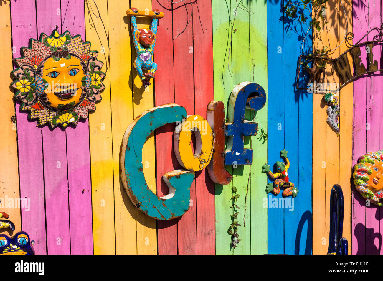 Yard Art, Florida, USA Stock Photo Alamy
