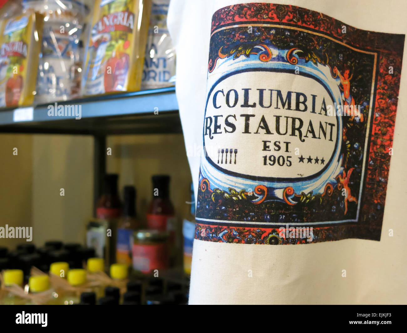 Columbia Restaurant in Ybor City, Tampa, Florida Stock Photo