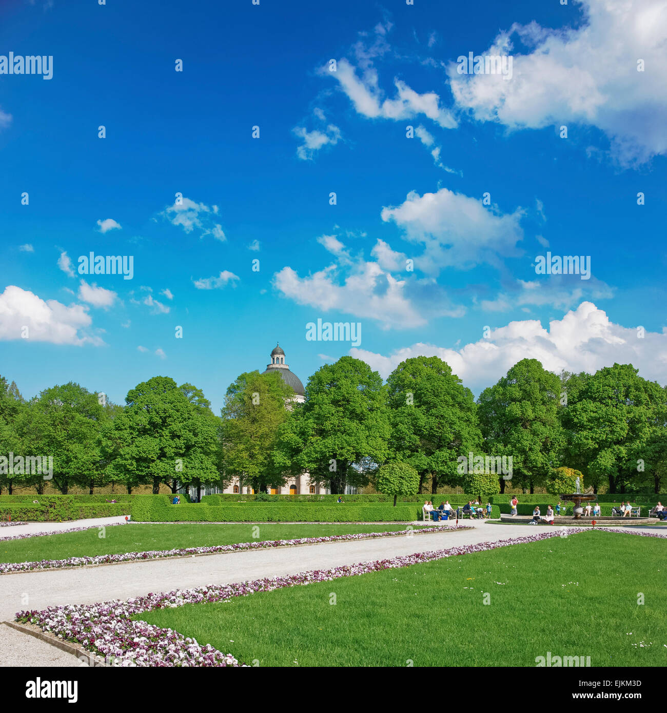 Hofgarten in spring hi-res stock photography and images - Alamy
