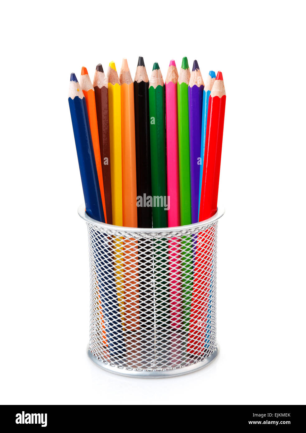 colored pencils Stock Photo