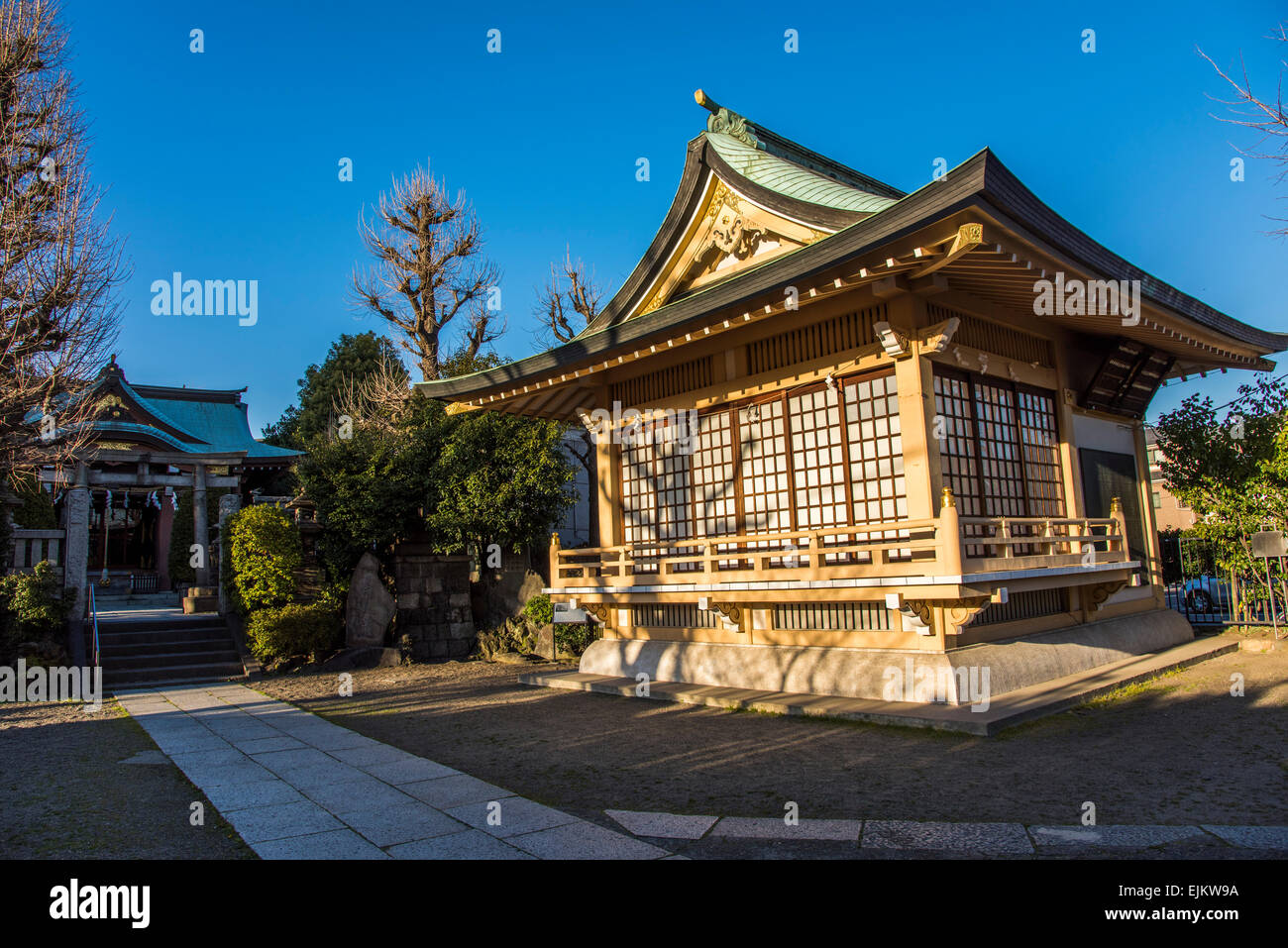 Shirahige Jinja, SumidaKu,Tokyo,Japan Stock Photo Alamy