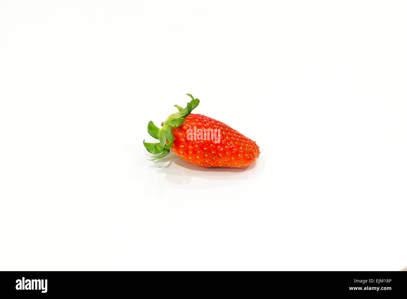 Fresh strawberry isolated on white background Stock Photo - Alamy