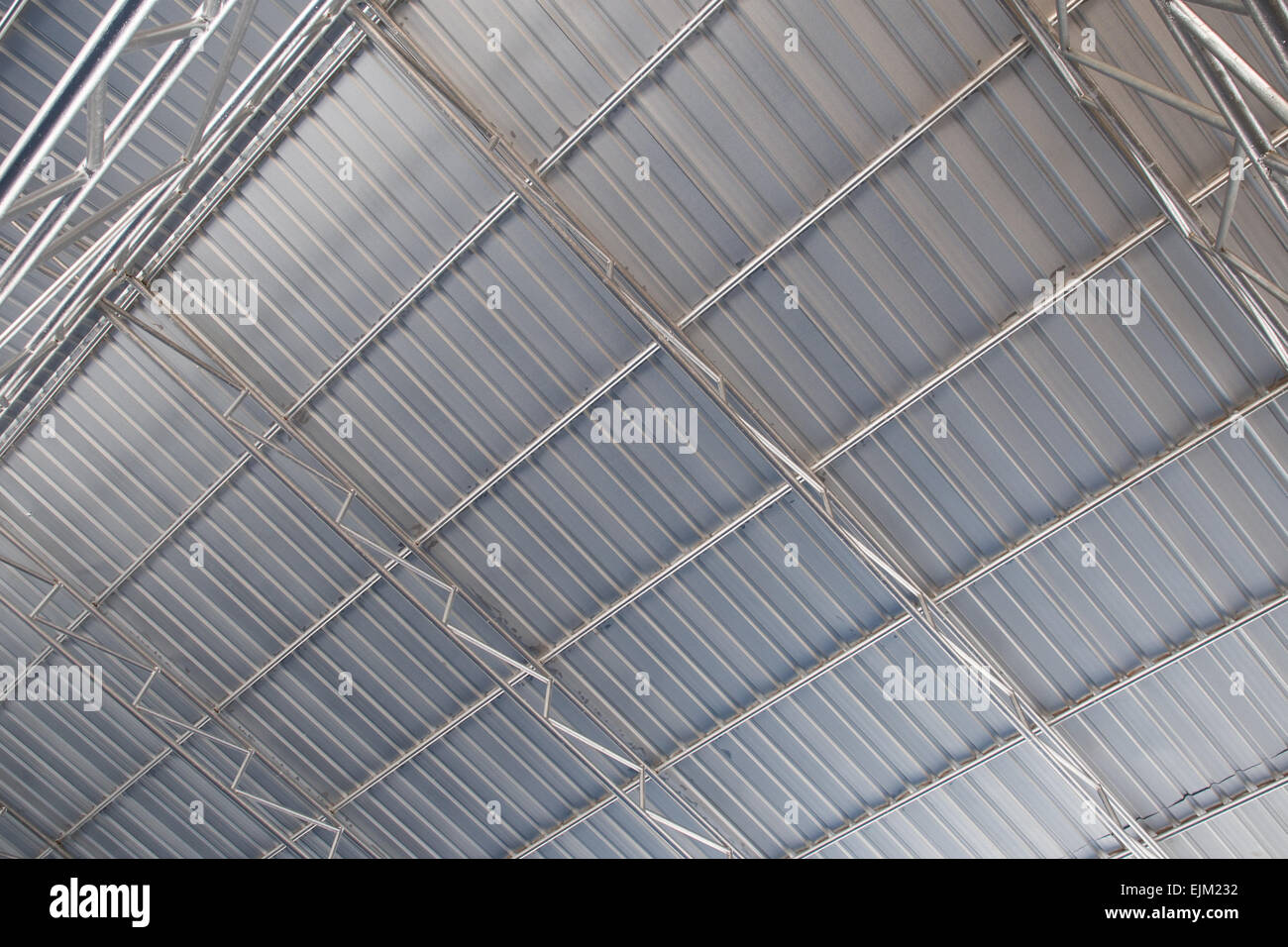 metal roof Stock Photo