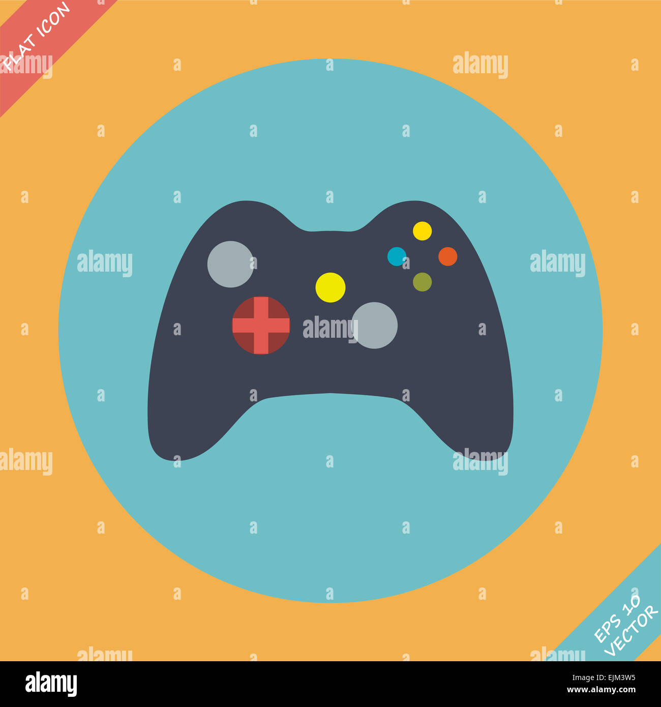 Computer Video Game Controller Joystick Stock Photo Alamy