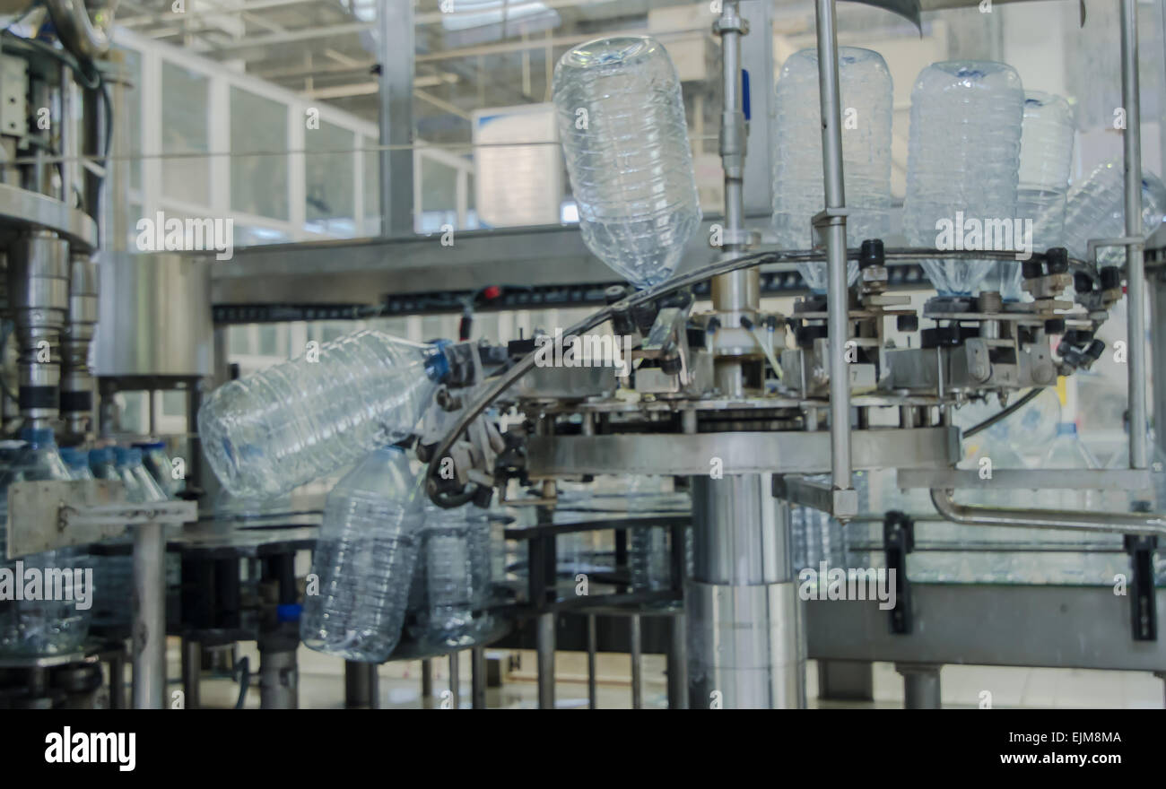 Water bottling plant Stock Photo Alamy