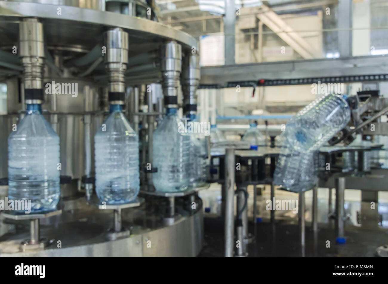 Water bottling plant Stock Photo Alamy