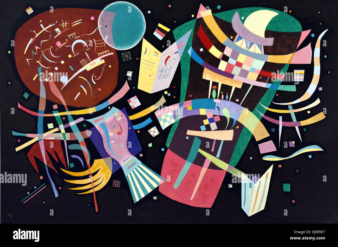 Wassily kandinsky composition hi-res stock photography and