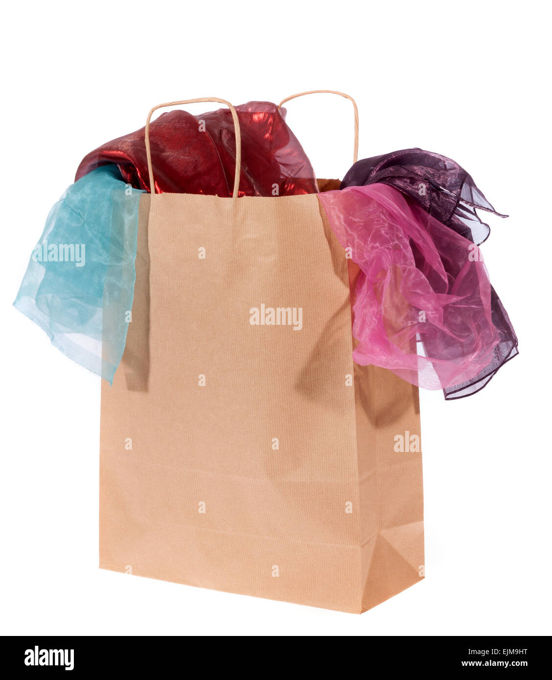 Tissue paper gift bag hi-res stock photography and images - Alamy