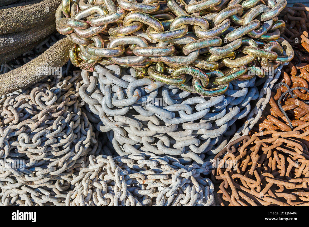 Tying chains for sale Stock Photo Alamy
