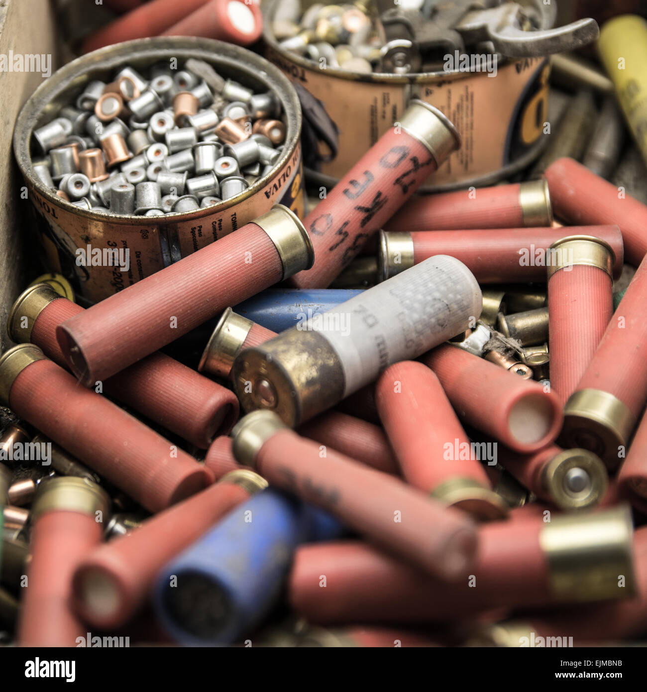 Old shotgun shells hires stock photography and images Alamy