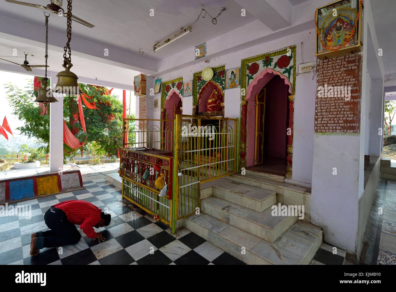 Hanuman Temple in Jabalpur, Indien Stock Photo