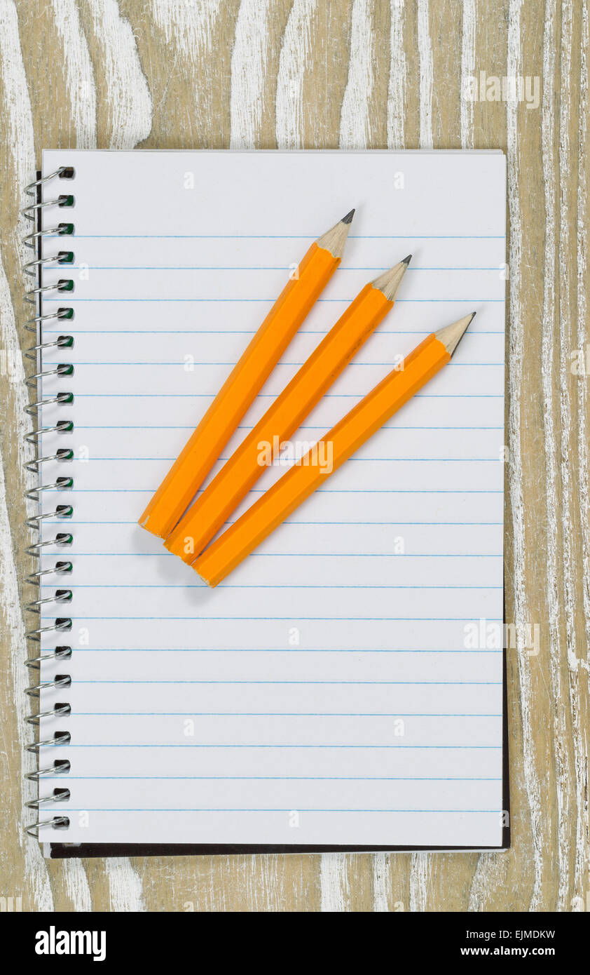 Pencil And Notepad