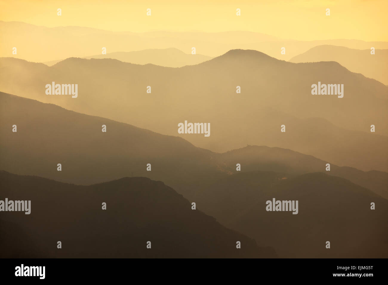 Breathtaking panoramic view foggy terrain hi-res stock photography and ...