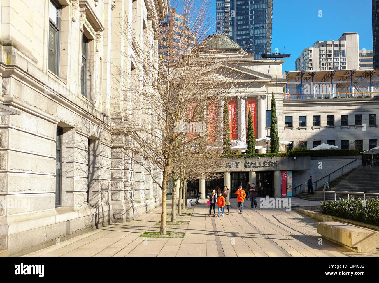 Vancouver Art Gallery, Vancouver, Canada Stock Photo Alamy