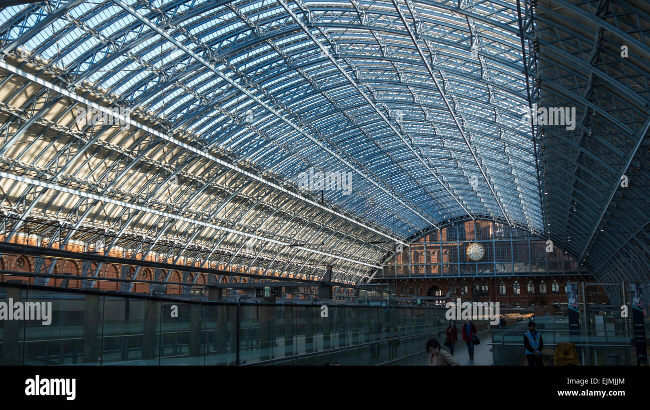 King's Cross St. Pancras, Station, London Stock Photo