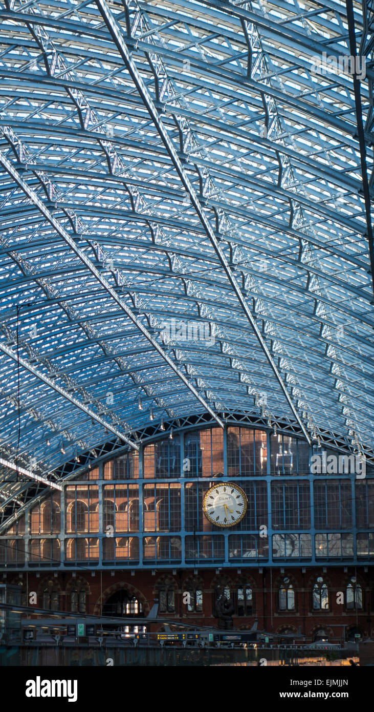 King's Cross St. Pancras, Station, London Stock Photo