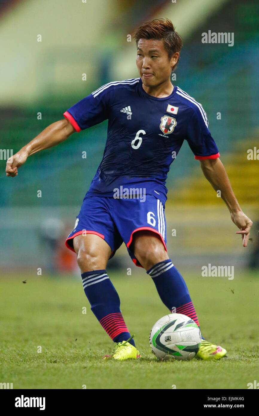 Shah Alam, Malaysia. 29th Mar, 2015. Ryosuke Yamanaka (JPN) Football