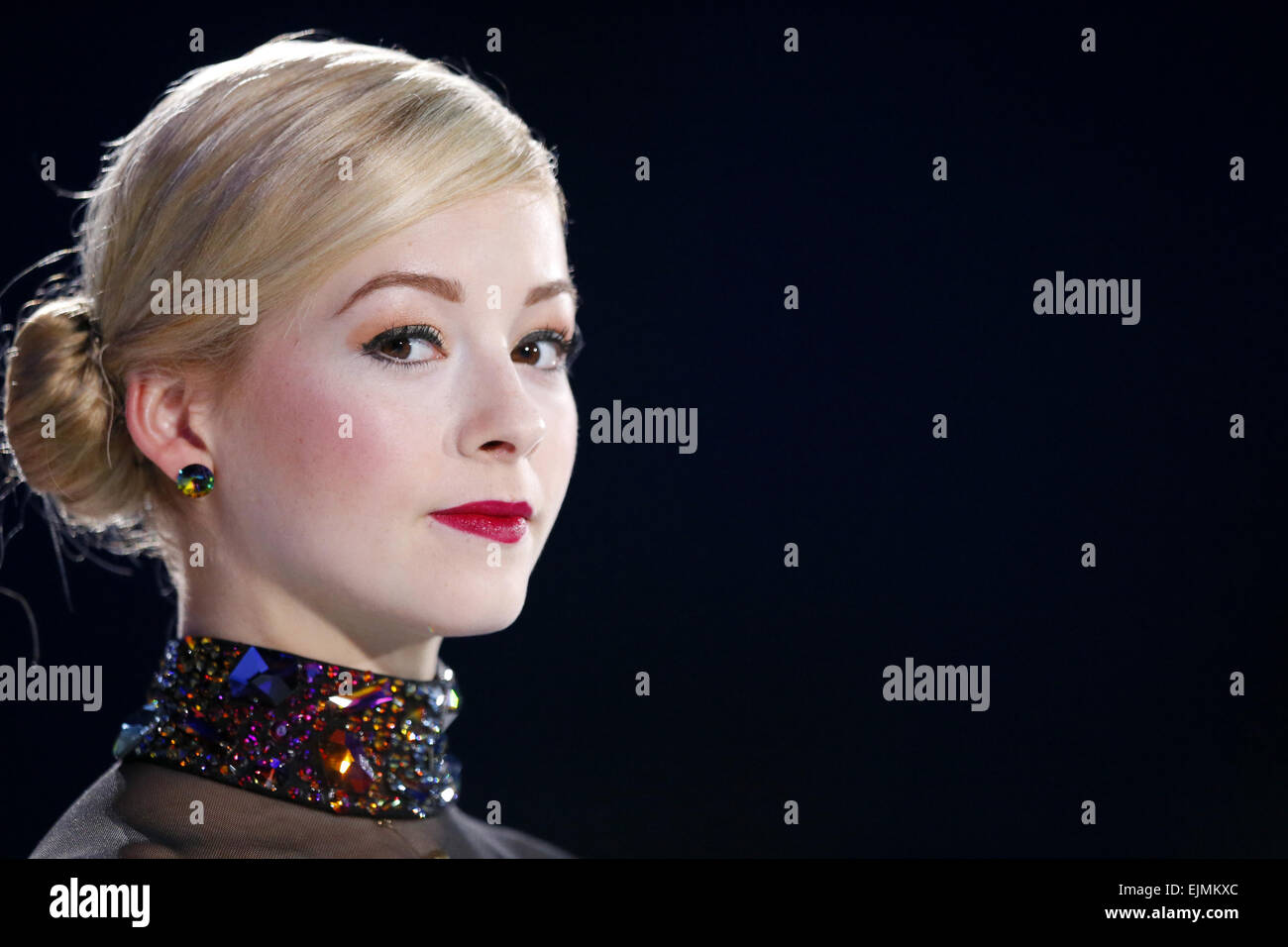 Shanghai, China. 29th Mar, 2015. Gracie Gold (USA) Figure Skating ISU World Figure Skating