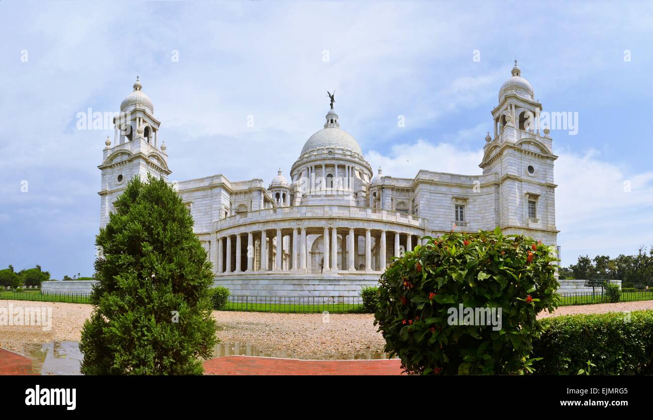 Victoria Memorial in Kolkata India Stock Photo