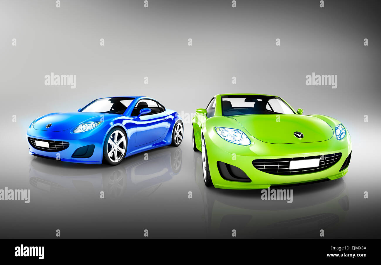 Multicolored vehicle hi-res stock photography and images - Alamy