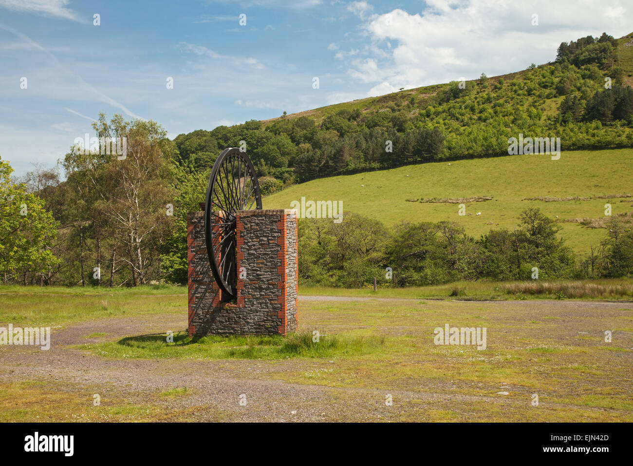Bwllfa Upcast (capped mine shaft), Dare Valley Country Park, Aberdare