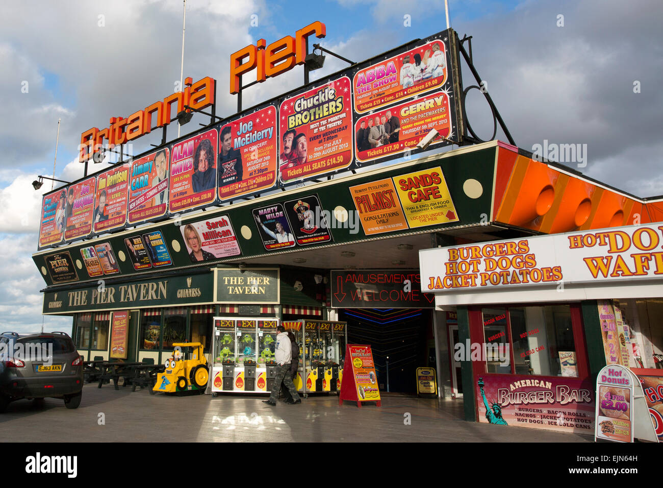 Gt Yarmouth Britannia pier norfolk uk Stock Photo Alamy