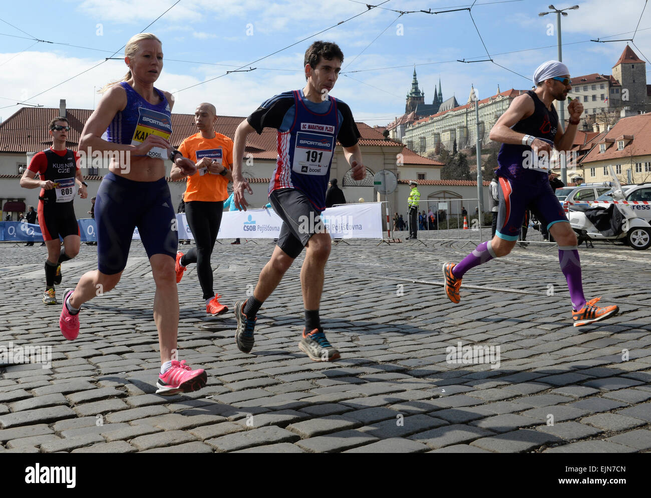 Prague international half marathon czech republic hi-res stock photography  and images - Alamy